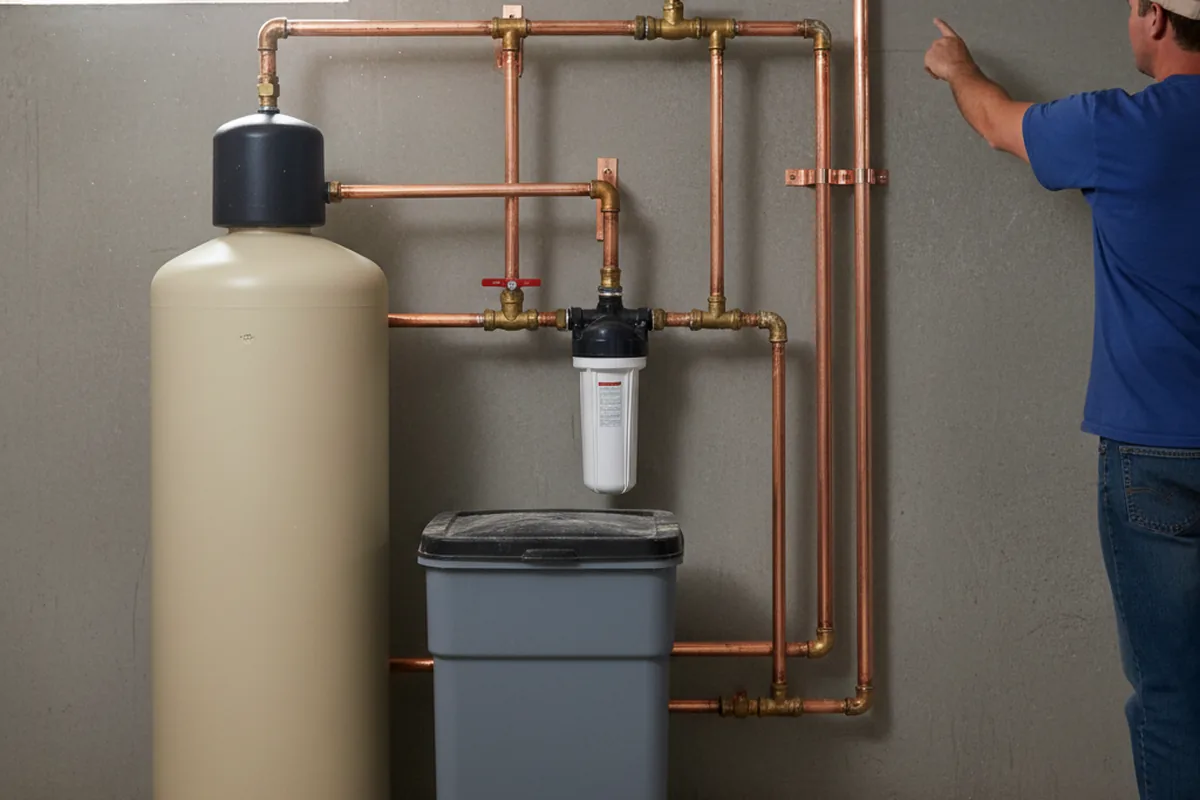 Whole-house water treatment system installed in Effie